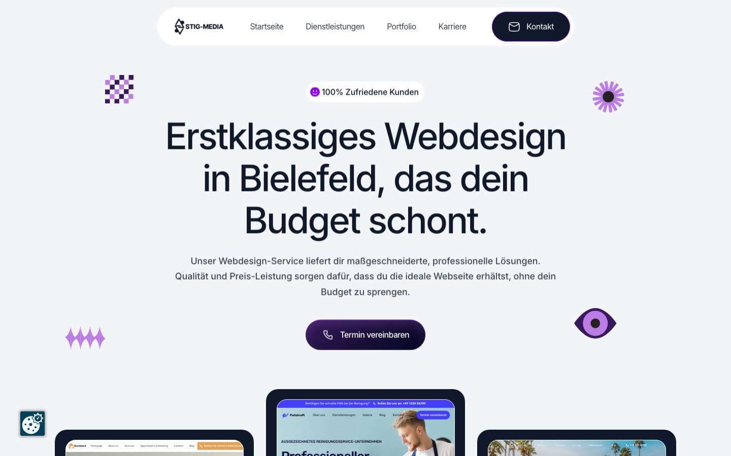 Startseite von STIG MEDIA